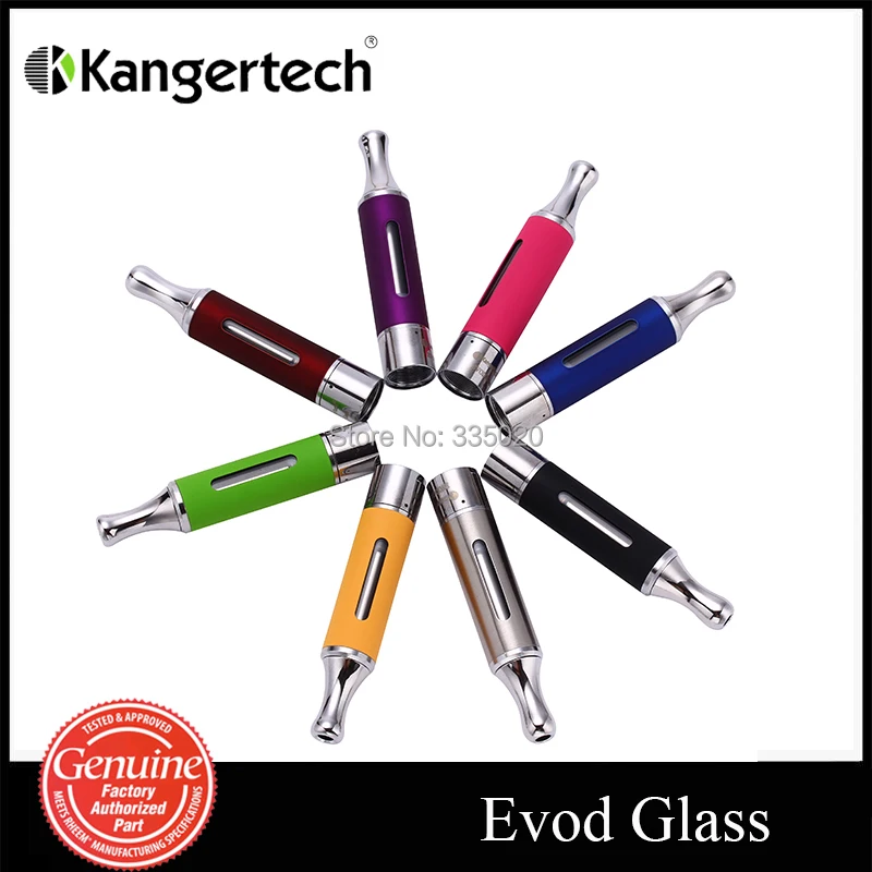Оригинальный стеклянный атомайзер Kanger EVOD 2 катушки для электронной сигареты 5