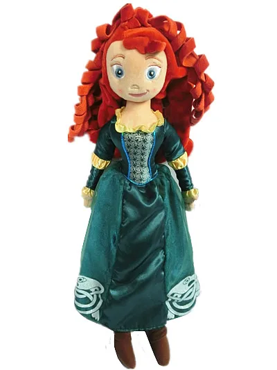 Brave Movie Принцесса Мерида плюшевые куклы большие 50 см мягкие игрушки для девочек детские рождественские подарки