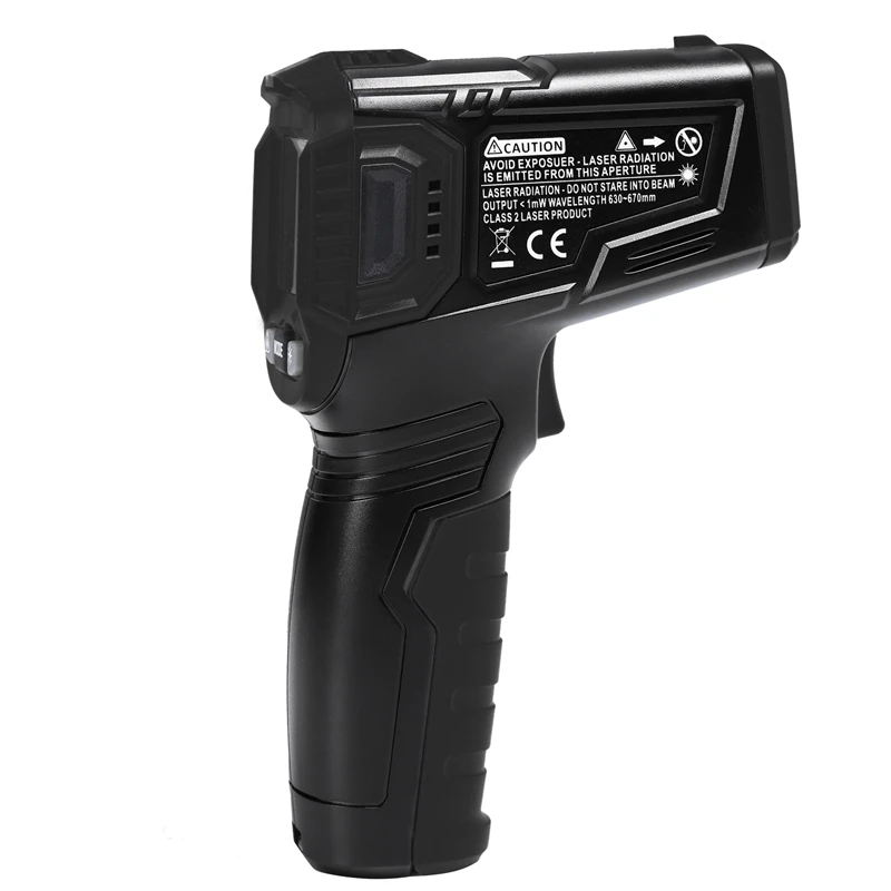 Infrared Thermometer -50-600 Degrees Non-contact IR Digital Hygrometer Laser Pyrometer LCD Colorful Screen Temperature Meter | Инструменты