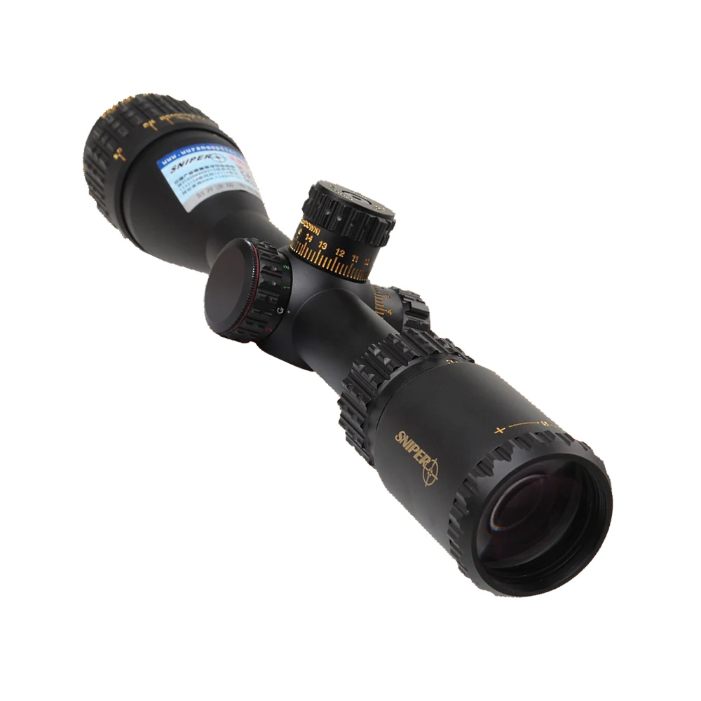SNIPER NT 3,5-10X40 AOGL Охотничий Тактический оптический прицел с гравированным стеклом для винтовки llluminate с блокировкой высоты ветра