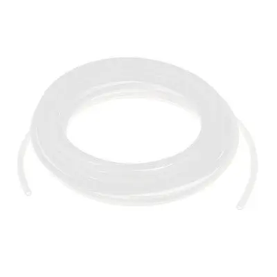 

7.5 Meter 6mm x 4mm White Polyurethane Flexible Air Tube PU Pneumatic Pipe Hose Free shipping