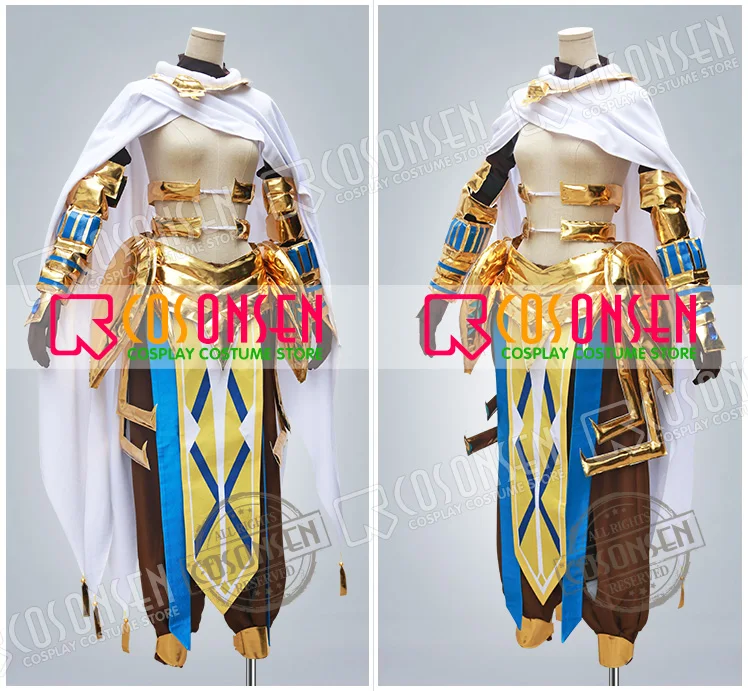 Fate Grand Order FGO Ramesses II ozymandays Stage 2 Косплей Костюм для косплея ONSEN все размеры|Костюмы