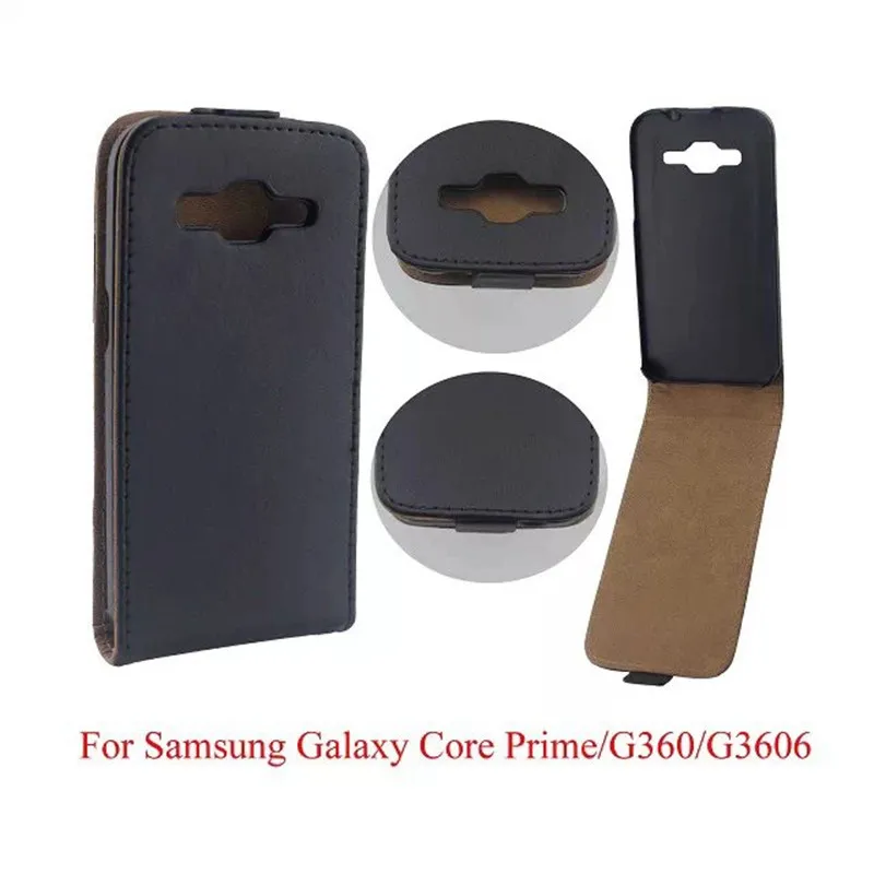 Вертикальный чехол-книжка из искусственной кожи для Samsung Galaxy Core Prime G360 G360H |