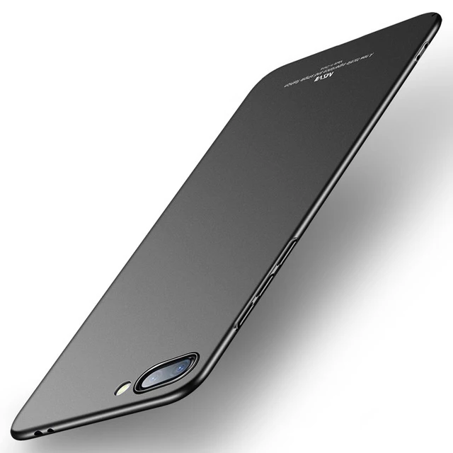 Black Чехол для Honor 10 9 Lite MSVII Жесткий PC легкий матовый чехол ультра тонкий матовый чехол для Huawei Honor 8 9 10 Lite чехол для телефона - Цвет: Black