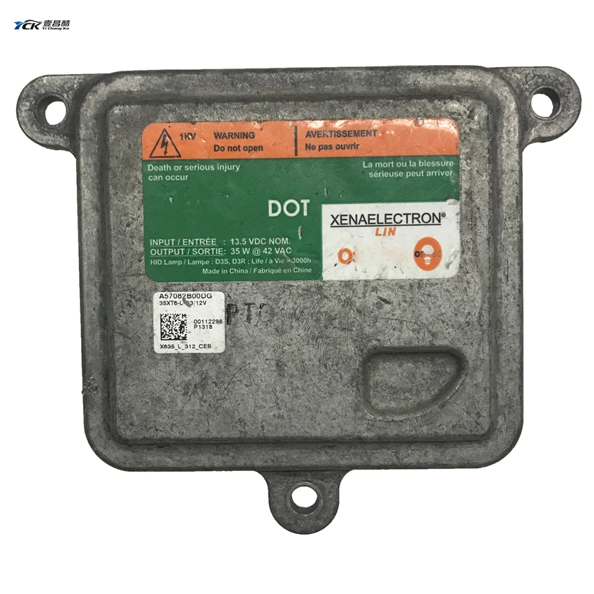 

YCK оригинальный 35XT6-L-D3 A57082B00DG AA4265100DG HID ксенон головной светильник D3S D3R балласт модуль подержанных автомобилей светильник аксессуары 12V 35W