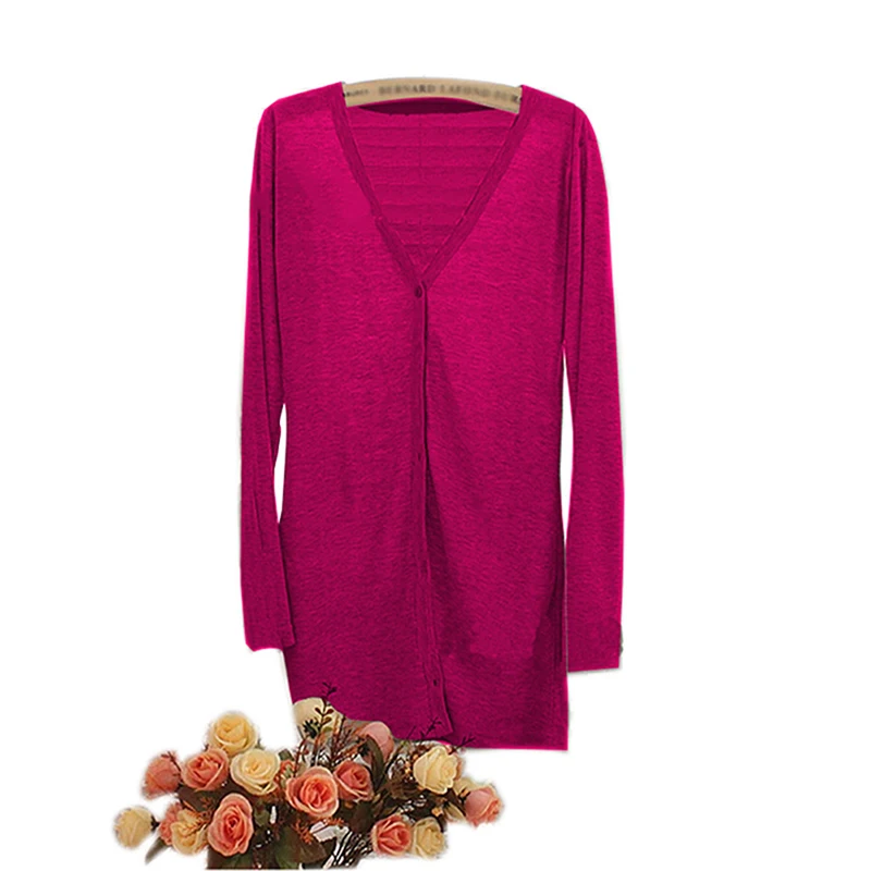 Spring Long Sleeve Cute Simple Sweater Cardigan Female Women Jacket Girl College Style Candy Color |