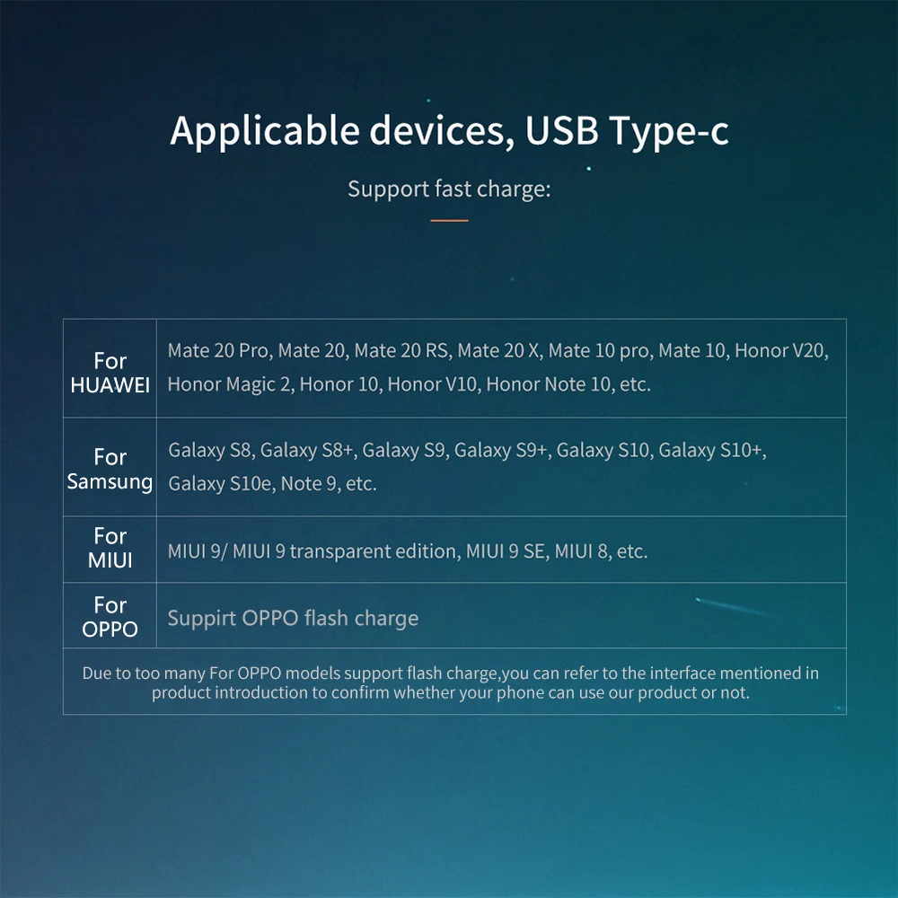 NILLKIN type C Быстрая зарядка USB кабель FCP 5A 40 Вт для huawei mate 20 Pro RS 20X Galaxy S10 S10+ S10e Note 9 S9 для OPPO 1 м нейлон