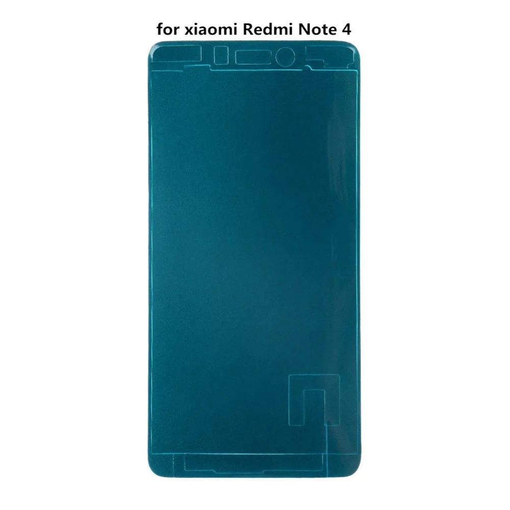 Новый продукт 5 шт. спереди Стикеры клейкой ленты для xiaomi Redmi Note 3 4 4X 5A ЖК дисплей
