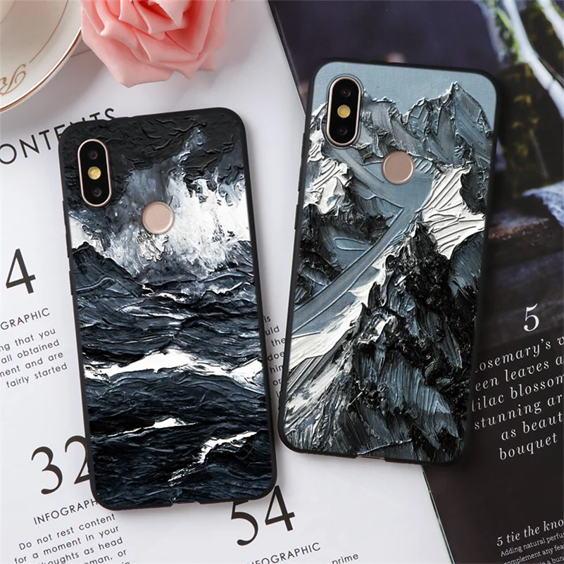 ТПУ 3D с тиснением и изображением Coque для спортивной камеры Xiao mi Red mi Note 7 6 8 Pro 4X 4A 5 Plus 6A 5A 7A mi 8 9 Lite A1 A2 A3 F1 CC9 CC9E для Red mi Note 7 Чехол