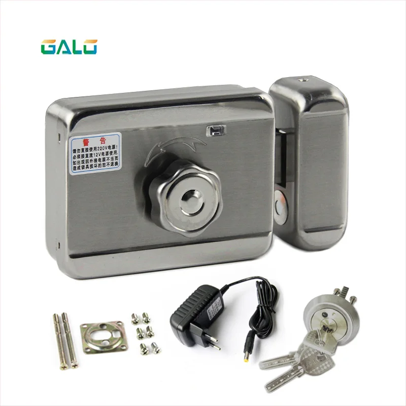 Электронный замок diy kit с DC 12V вилкой для домашней двери наружная система контроля