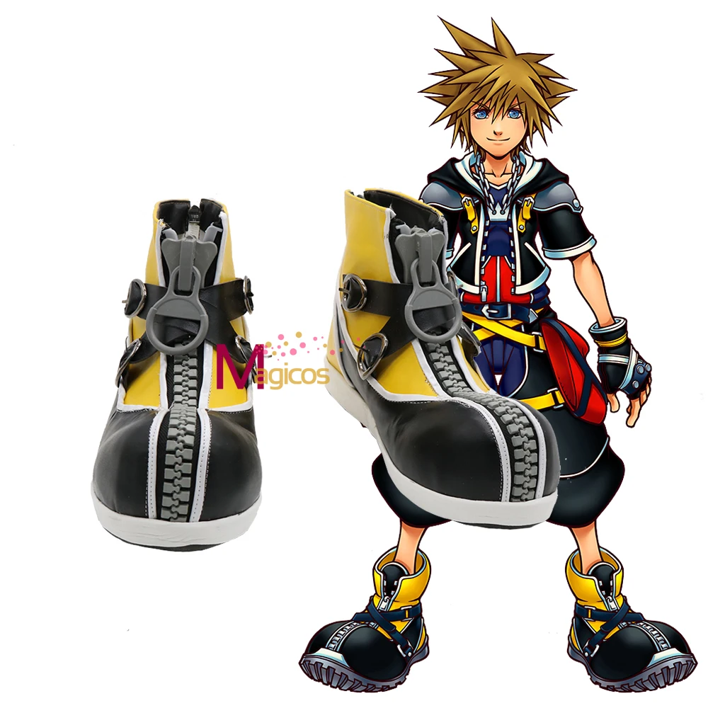 Обувь для костюмированной вечеринки в стиле аниме Kingdom Hearts Sora обувь на Хэллоуин