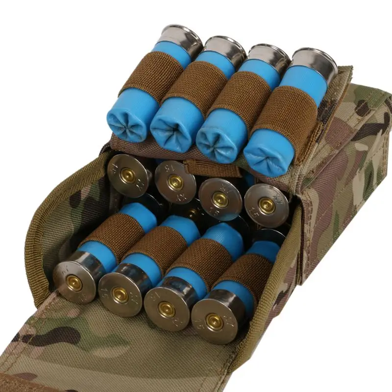 Molle 25 круглый 12GA 12 калибр патронов для перезарядки ружья журнал сумки журнал сумка охотничьи патроны сумка