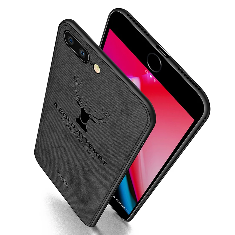 Алисубер олень ткань чехол для телефона iphone XR XS Max Бэтмен анти-пот Мягкий ТПУ