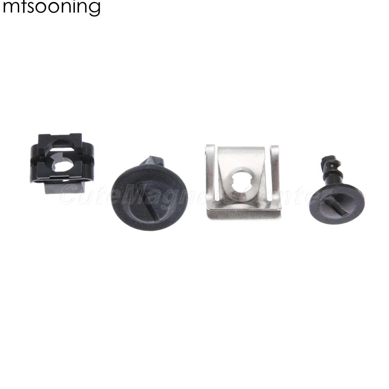 Mtsooning 10 set крышка двигателя автомобиля поддона картера клип винты 8D0805121 для Audi A4 B6 A5 A6 A7 VW Passat B5 Skoda Superb я