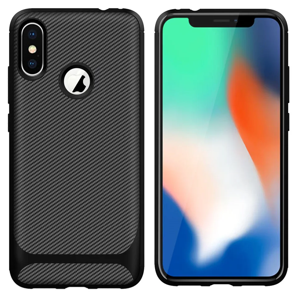 2019 новый черный твил чехол из углеродного волокна для iPhone X XS XR противоударный |