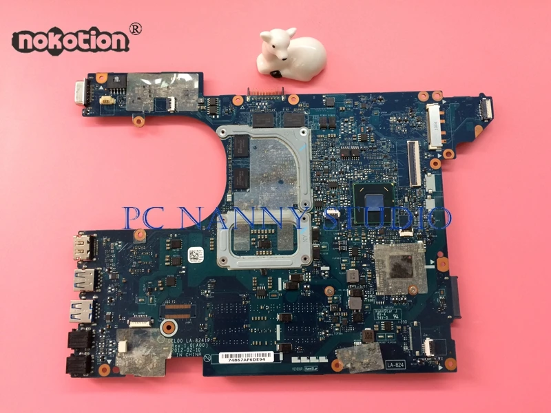 Материнская плата PCNANNY DNMM8 0DNMM8 QCL00 для ноутбука Dell Inspiron 7520 материнская hm77 2 Гб