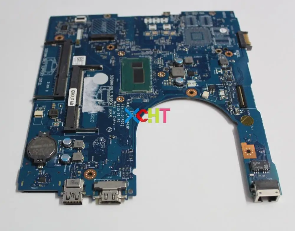 Для Dell Inspiron 5458 5558 5758 CN 0VNM2T VNM2T w i3 4005U Процессор AAL10 LA B843P Материнская плата ноутбука