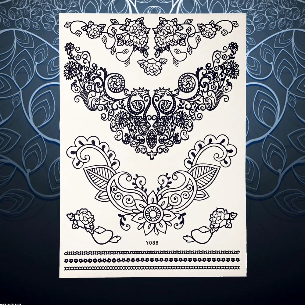 1 шт. сексуальный кружевной браслет с черными чернилами | Красота и здоровье