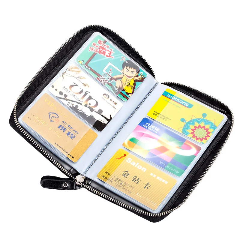 

COMFORSKIN New Arrivals Large Capacity RFID Card Wallets With PVC Bank Hot Sales Multi-function Unisex Travel Passport Covers