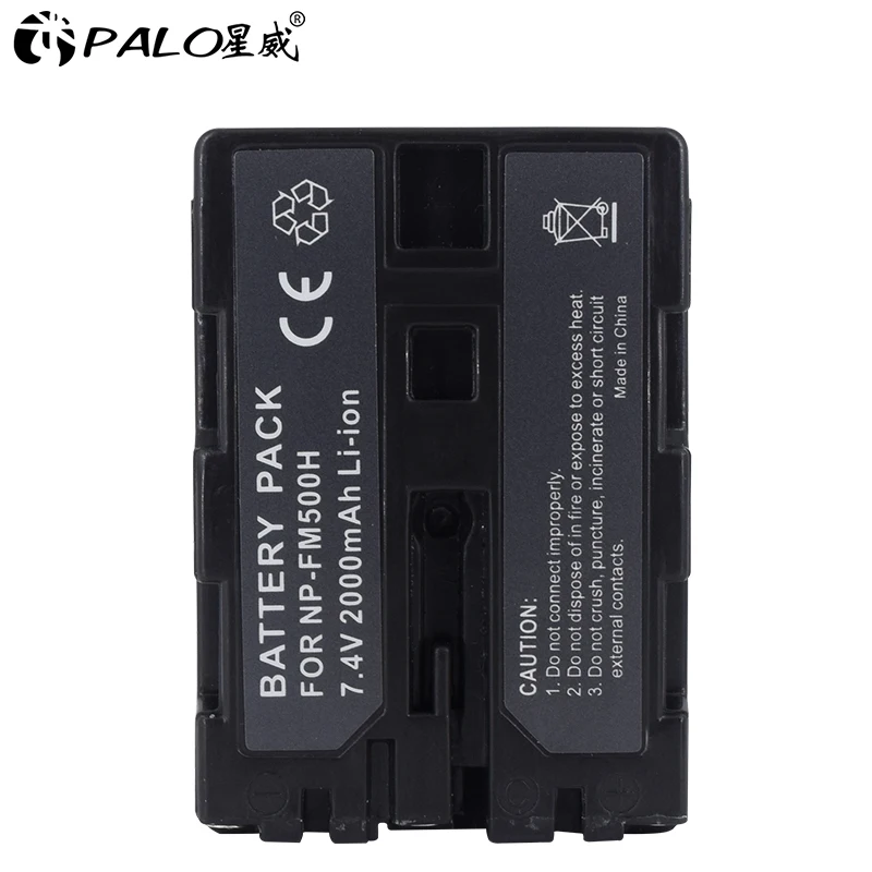 Palo 1 шт Высокое качество NPFM500H NP-FM500H NP FM500H Камера Батарея для sony A57 A58 A65 A77 A99 A550 A560 A580 Батарея NP-FM500H