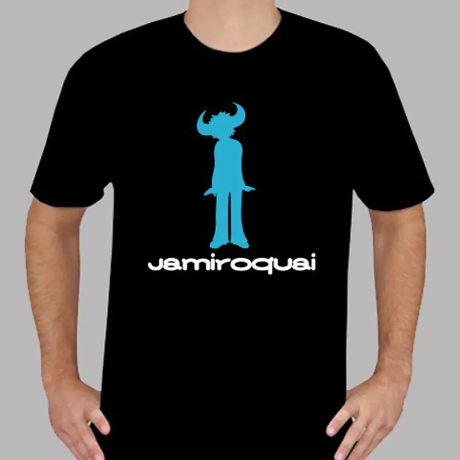 Новая Черная Мужская футболка jamiroarf с логотипом Jay Kay Soul Funk Music размеры от S до 3XL