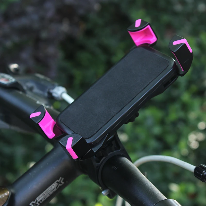 SAHOO Bicycle Phone Holder Universal Handlebar Phones Holders Mount Bracket For iPhone Plastic Bike Accessory | Спорт и развлечения
