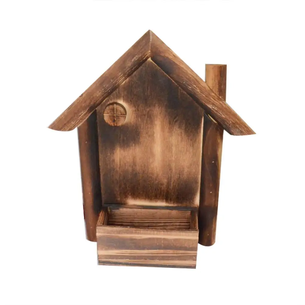 Деревянный настенный горшок цветочный подвесные деревянные горшки для цветов