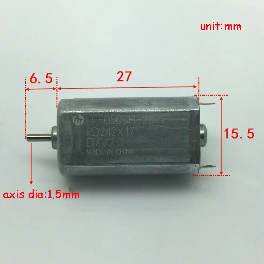 FF 050SH 2622 драгоценного металла кисть микро двигатель DC1 3.7V 10000 33000RPM Высокий
