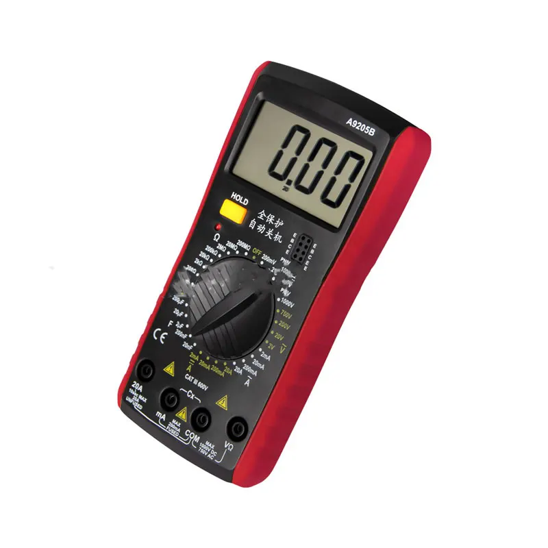 A9205B Digital Multimeter AC/DC Voltage Current Resistance Capacitance Handheld Ammeter Voltmeter Power Meter Tester | Инструменты