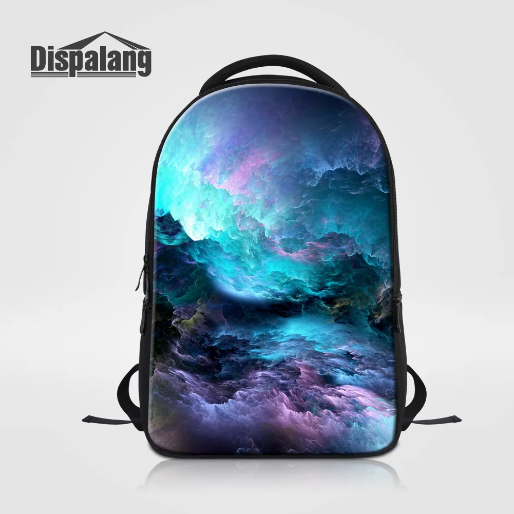 Dispalang, мужской рюкзак для ноутбука, сумка для ноутбука, сумка для колледжа, студентов, Вселенная, космос, детская школьная сумка, мужская сумка для книг, Mochila - Цвет: Backpack09