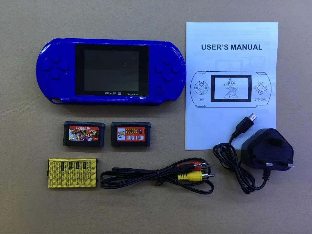 Горячие Продажи 2016 PXP3 16 бит Портативных Игровых Консолей Портативной Игровой 200 +