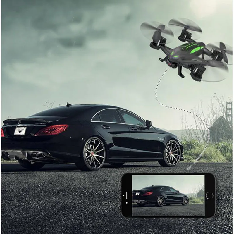 Дрон гоночный 4CH 3D wifi камера Land and Air Двойная модель в режиме реального времени