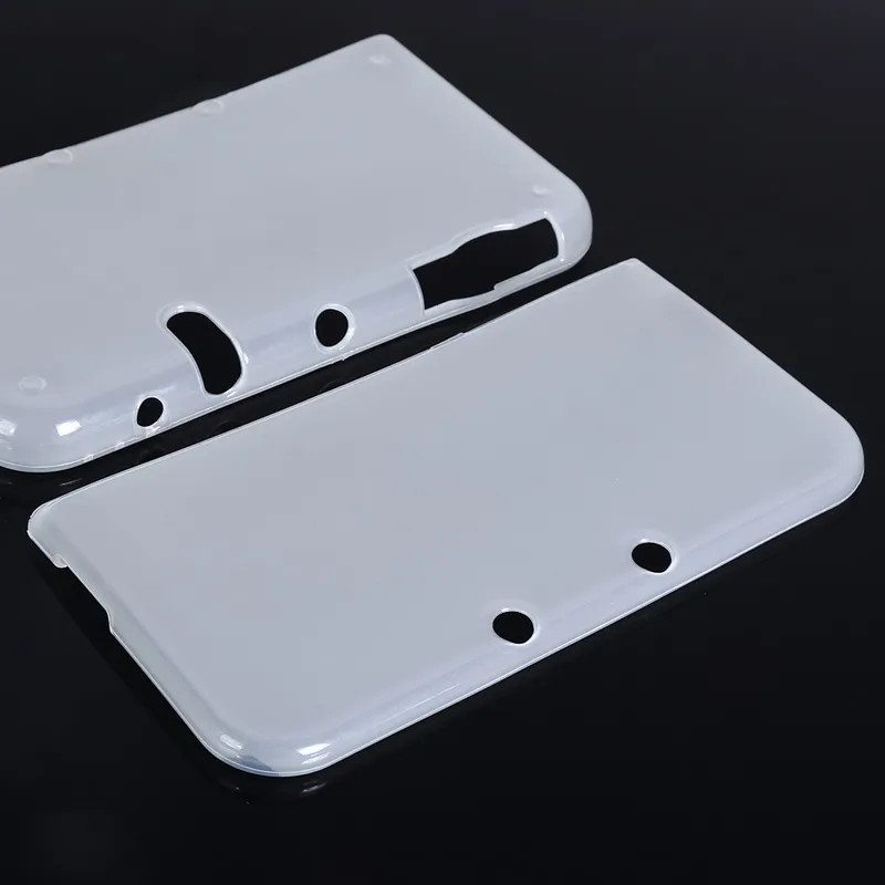 Прозрачный белый мягкий защитный чехол из ТПУ для игровой консоли новой N intendo 3DS LL