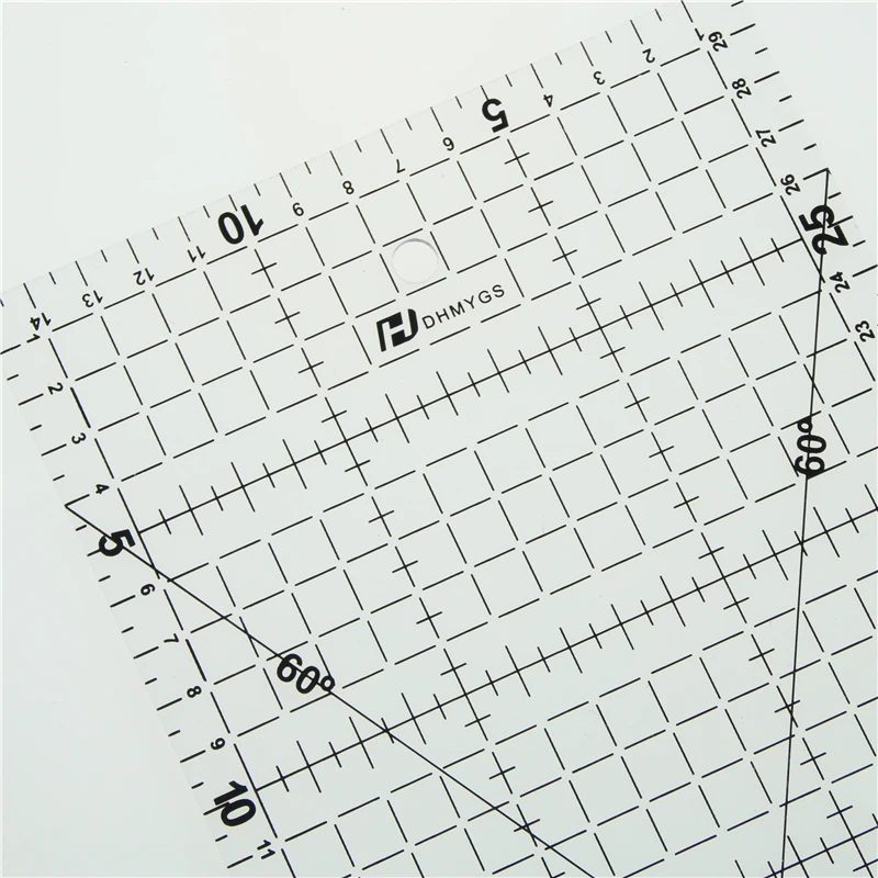 1 Pc 30 * 15 Cm Patchwork Ruler Quilting Tools High Grade Acrylic Material Transparent Scale School Supplie | Канцтовары для офиса