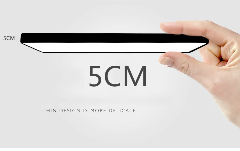 $42.20 DX Modern Led Ceiling Lights Luminaire For Living Room Hall Minimalist Style Dimmable Lamp Ultra-Thin Square Warm White Lustre