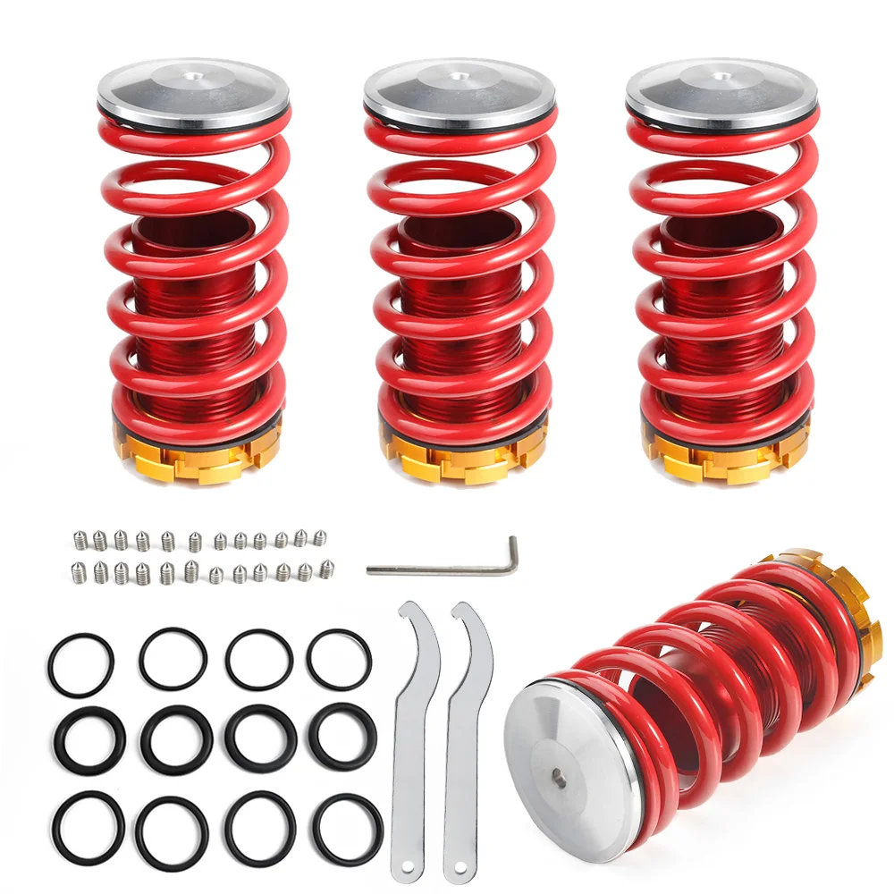 Пружины Coilover CNSPEED для Honda Civic 88 00 в наличии красные алюминиевые подвеска стандарта