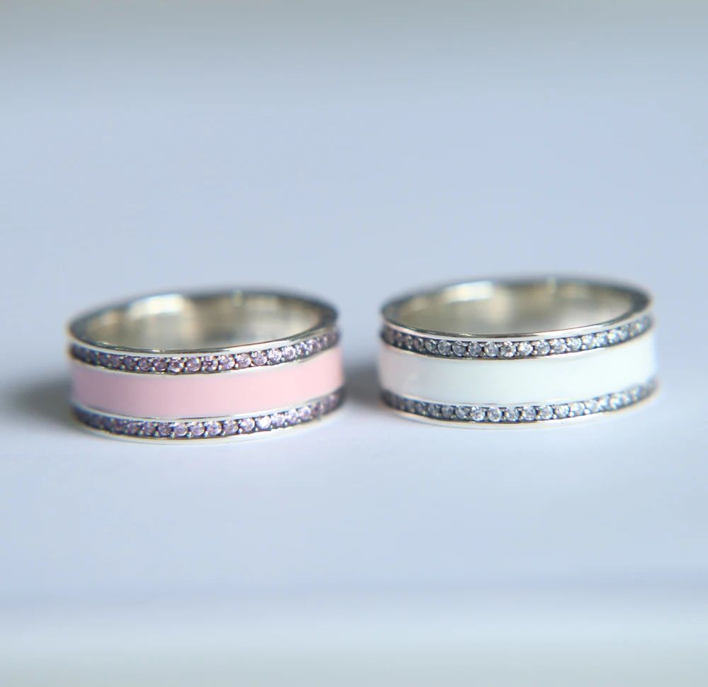 Женское кольцо из серебра 925 пробы с эмалью|engagement rings for women|engagement ringrings women |