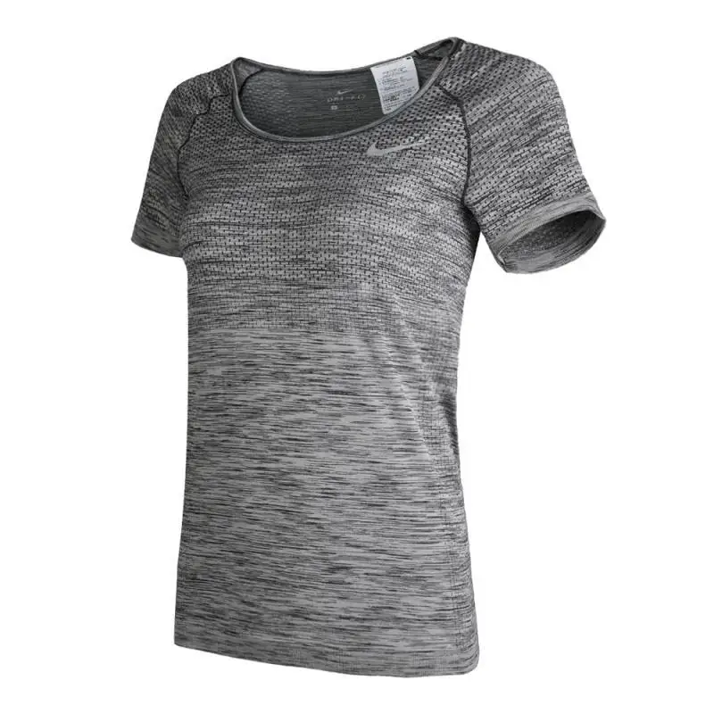 Оригинальное новое поступление женские трикотажные футболки NIKE DRI-FIT спортивная