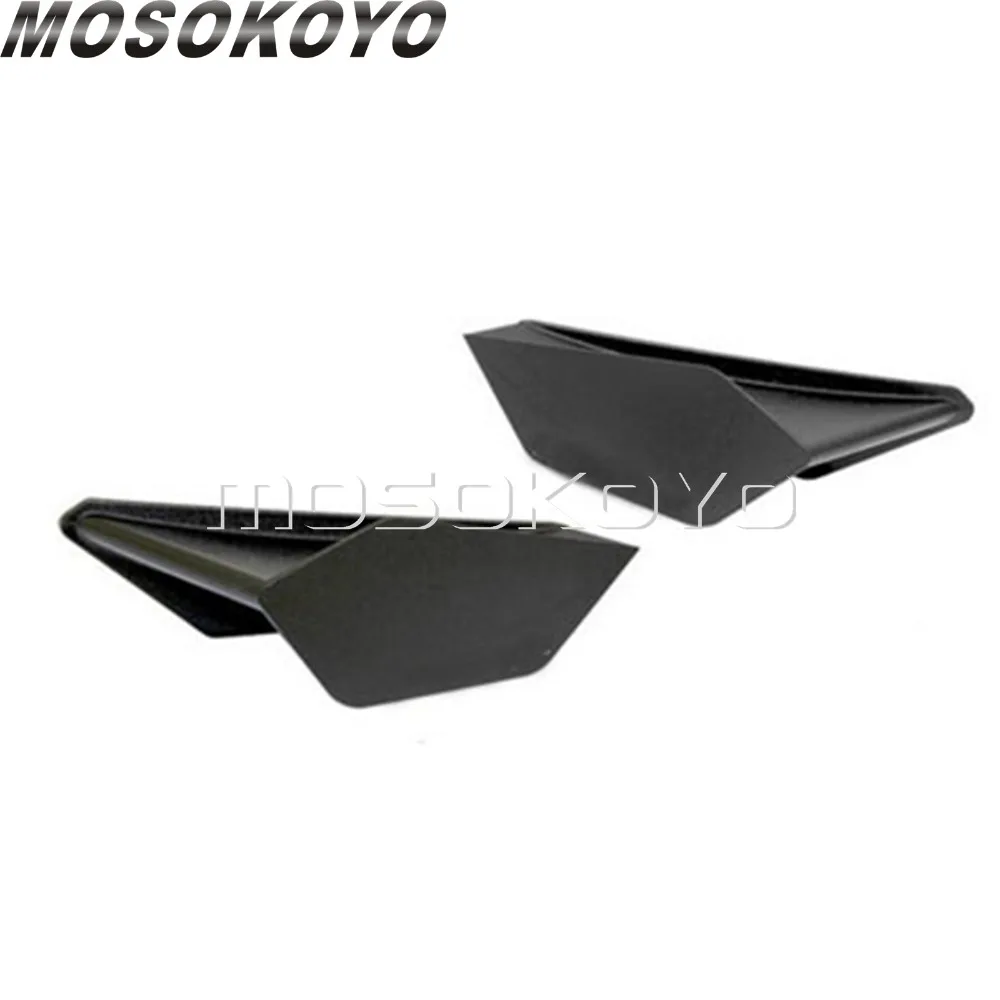 2X синий, черный, красный, белый Мотоцикл Скутер динамический комплект крыла бокового фланга Украшение Наклейка для Honda Kawasaki Suzuki Winglet