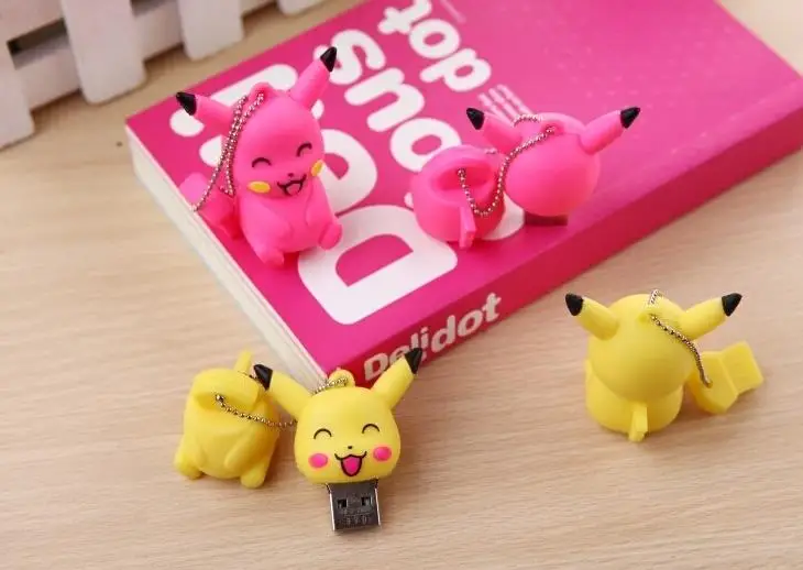 Флеш накопитель 4 ГБ 8 16 32 64 ГБ|memoria usb|cute usbpikachu pendrive |