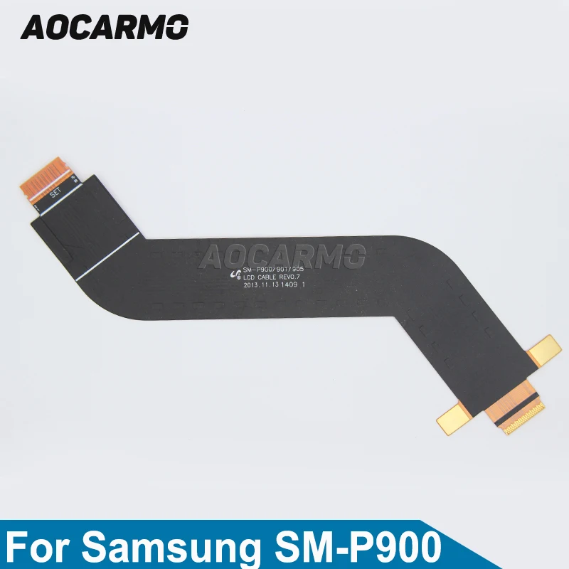 Оригинальный ЖК соединитель Aocarmo гибкий кабель для замены Samsung Galaxy Note Pro 12 2 дюйма с