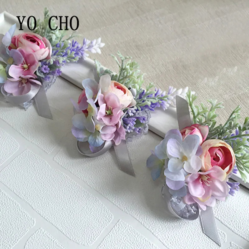 Бутоньерка YO CHO Orchid бутоньерка с отверстиями для отворотов невеста браслет