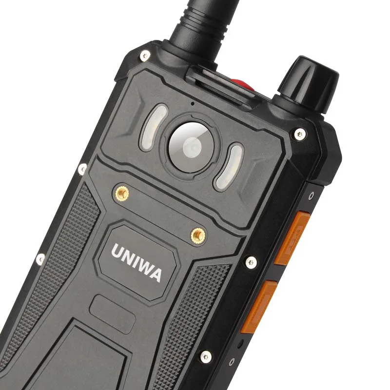 UNIWA P1 3G 4G Walkie Talkie Smartphone MT6737T Quad CPU IP67 Waterproof  Support PPT POC 7.6V 2850mAh Battery 3GB RAM 32GB R0M