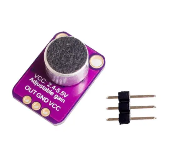 Регулируемый Модуль-усилитель для микрофона MAX4466 5 шт. | Компьютеры и офис