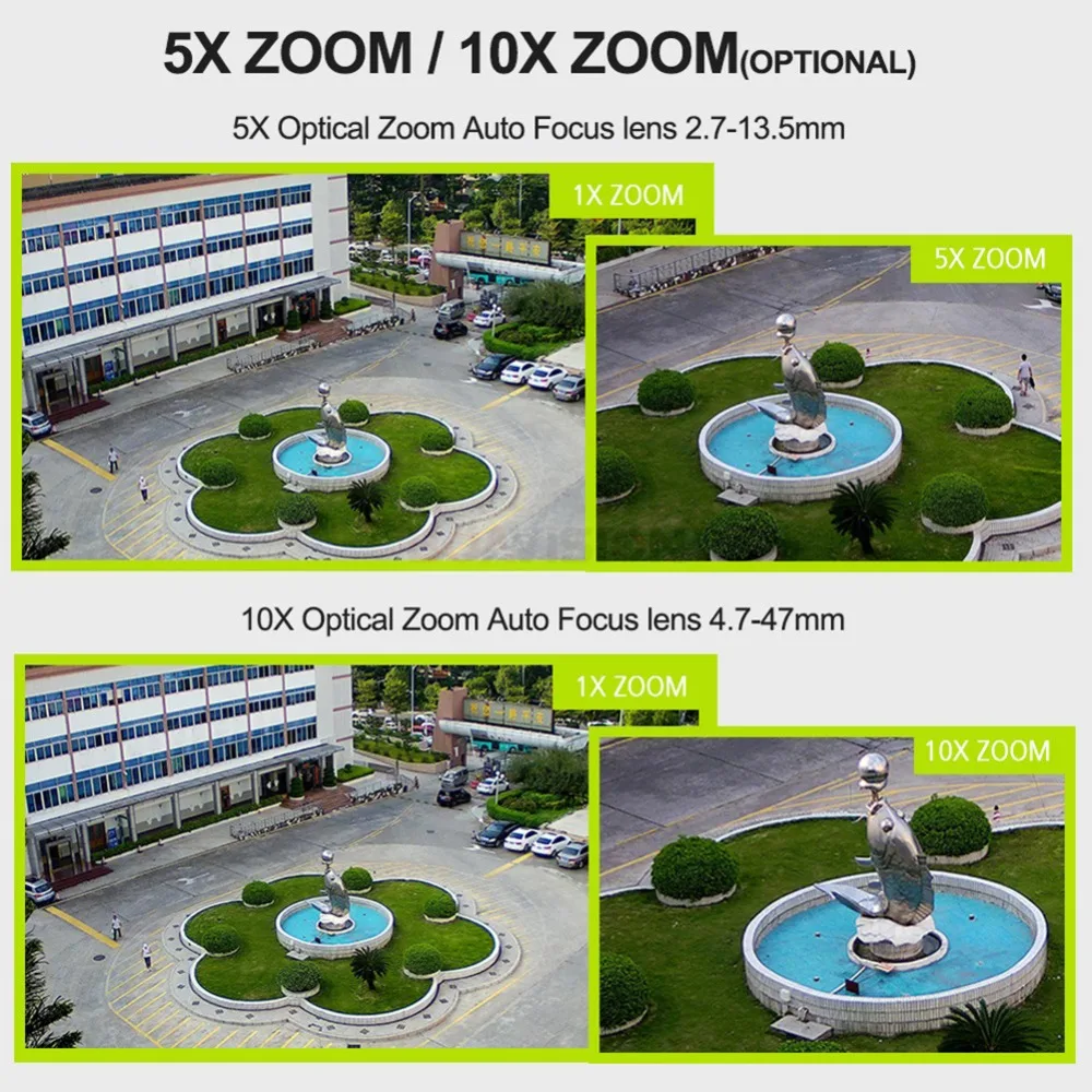 4G sim карта PTZ камера 1080P 5X 10X оптический зум Камера безопасности наружная