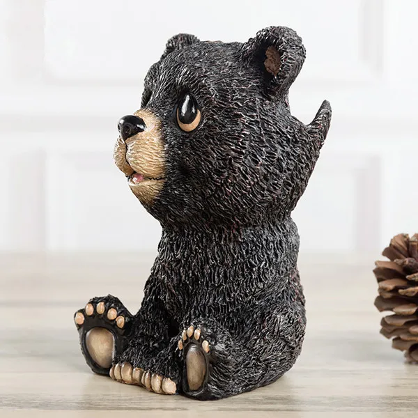 Медведь украшения очки держатель домашнего интерьера креативный подарок