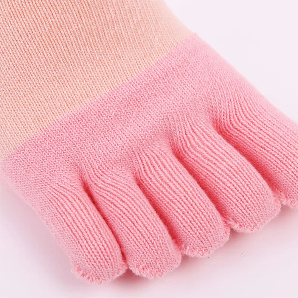 Womail Fashion Для женщин милые носки с пальцами Нескользящие хлопковые носки, теплые носки jan15/30 feb30