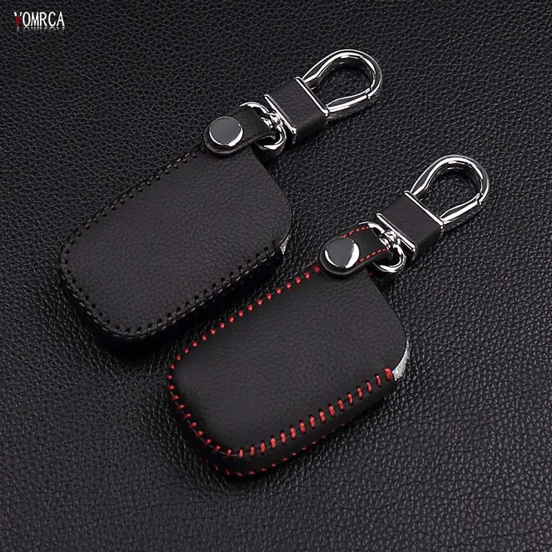 Высококачественный кожаный чехол для автомобильных ключей ручной работы Land Rover