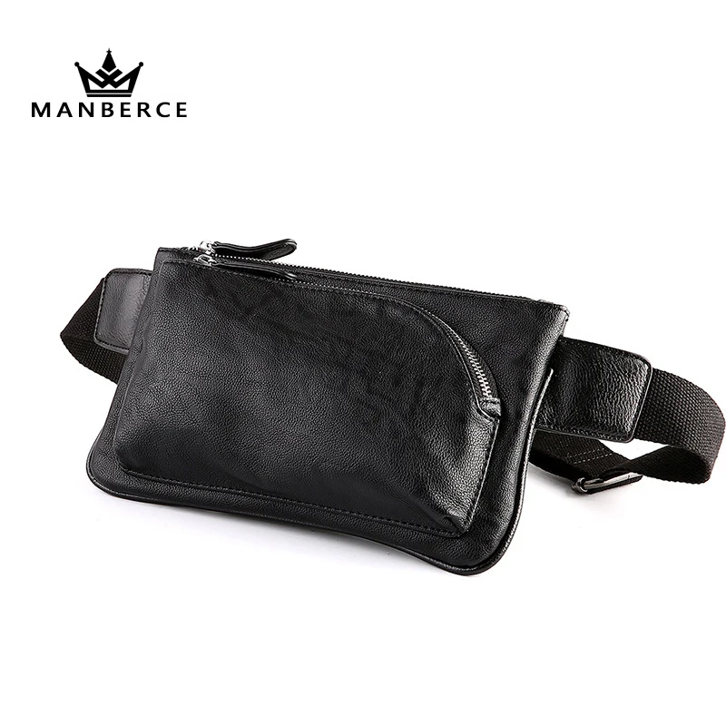 Нагрудная сумка для мужчин из искусственной кожи мужская Fannypack Supreme нагрудная