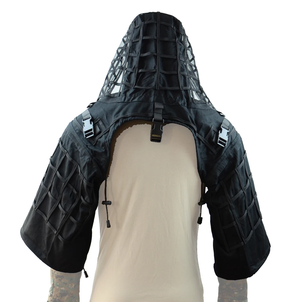 Снайперский костюм ROCOTACTICAL Tog Ghillie, основа, дышащий Тактический Камуфляжный капюшон Viper
